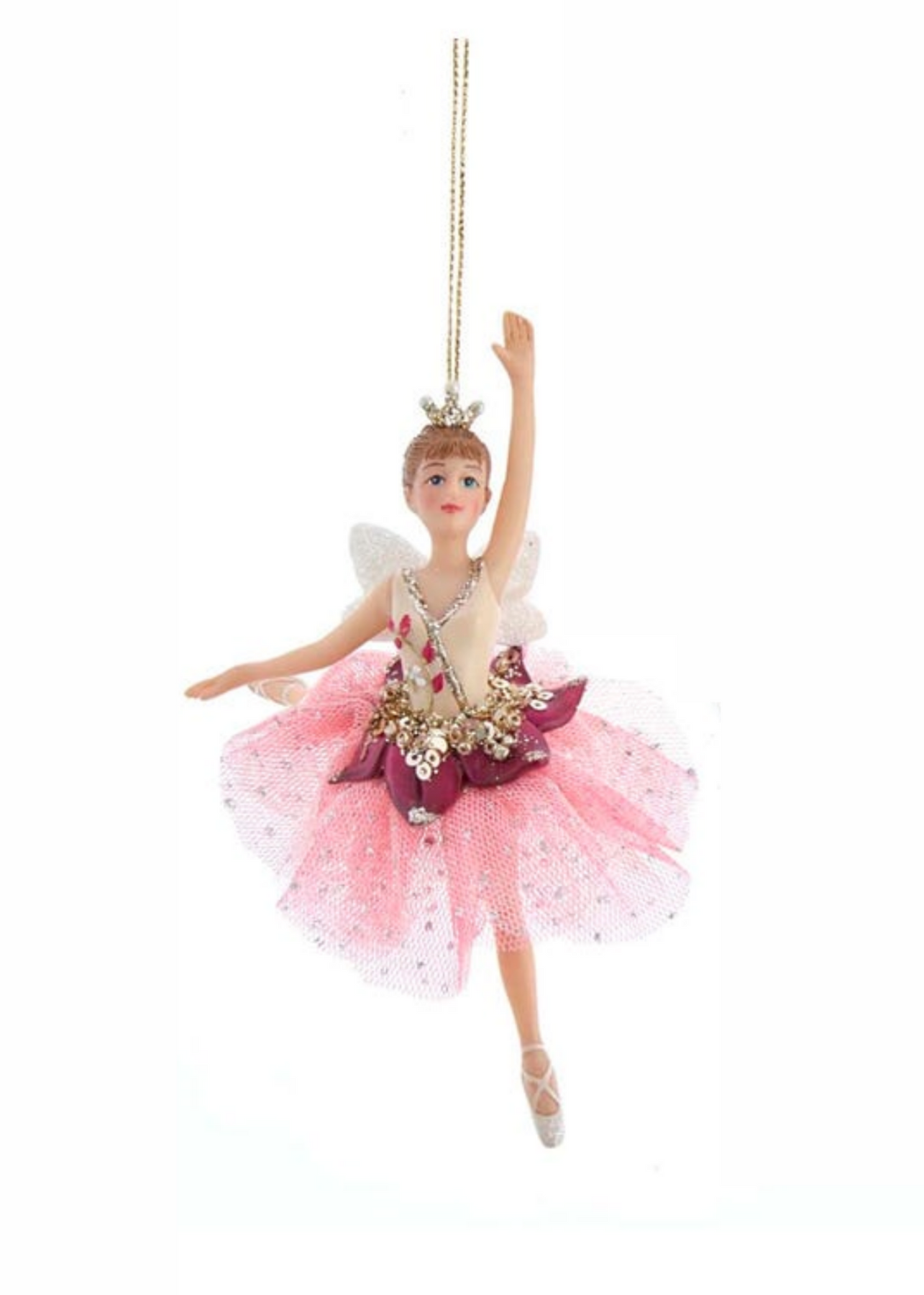 Pink and Blush Fairy Ornaments